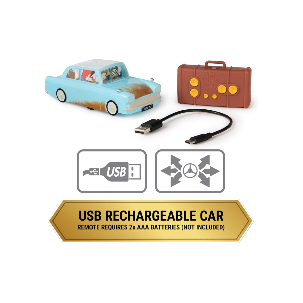 COCHE VOLADOR DE CONTROL REMOTO WEASLEY WIZARDING WORLD - 5