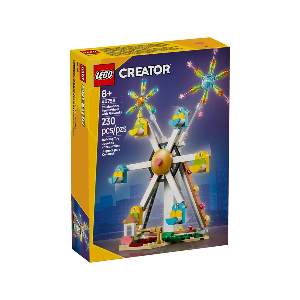 LEGO CREATOR CELEBRATION FERRIS WHEEL WITH FIREWORKS 40758 - 1