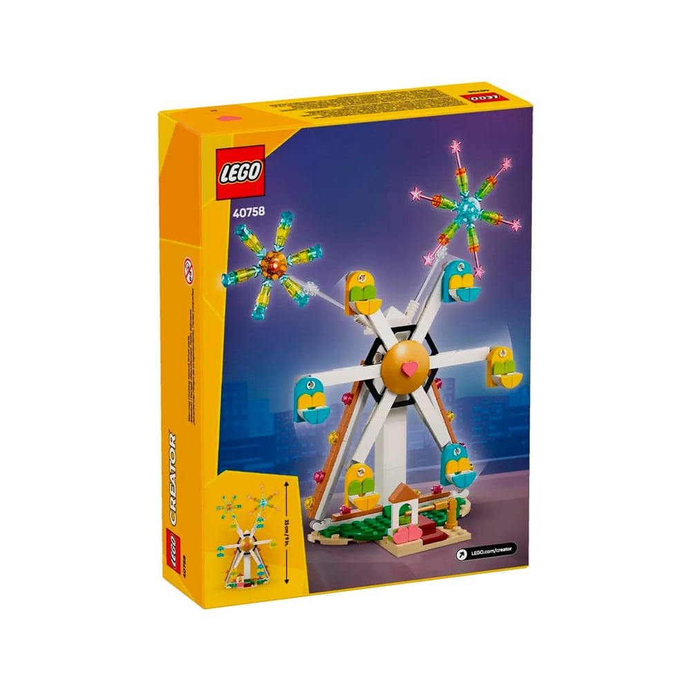 LEGO CREATOR CELEBRATION FERRIS WHEEL WITH FIREWORKS 40758 - 4