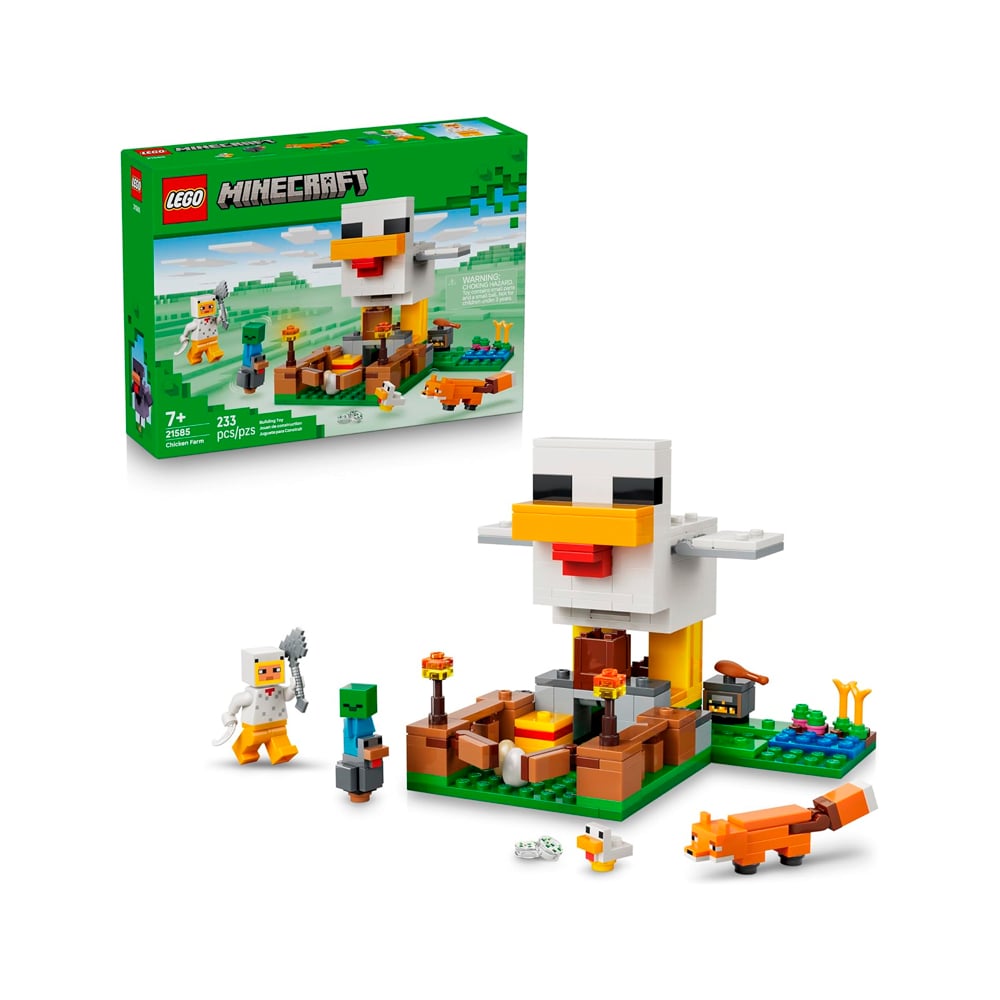 LEGO MINECRAFT CHICKEN FARM BUILDING 21585 - 1
