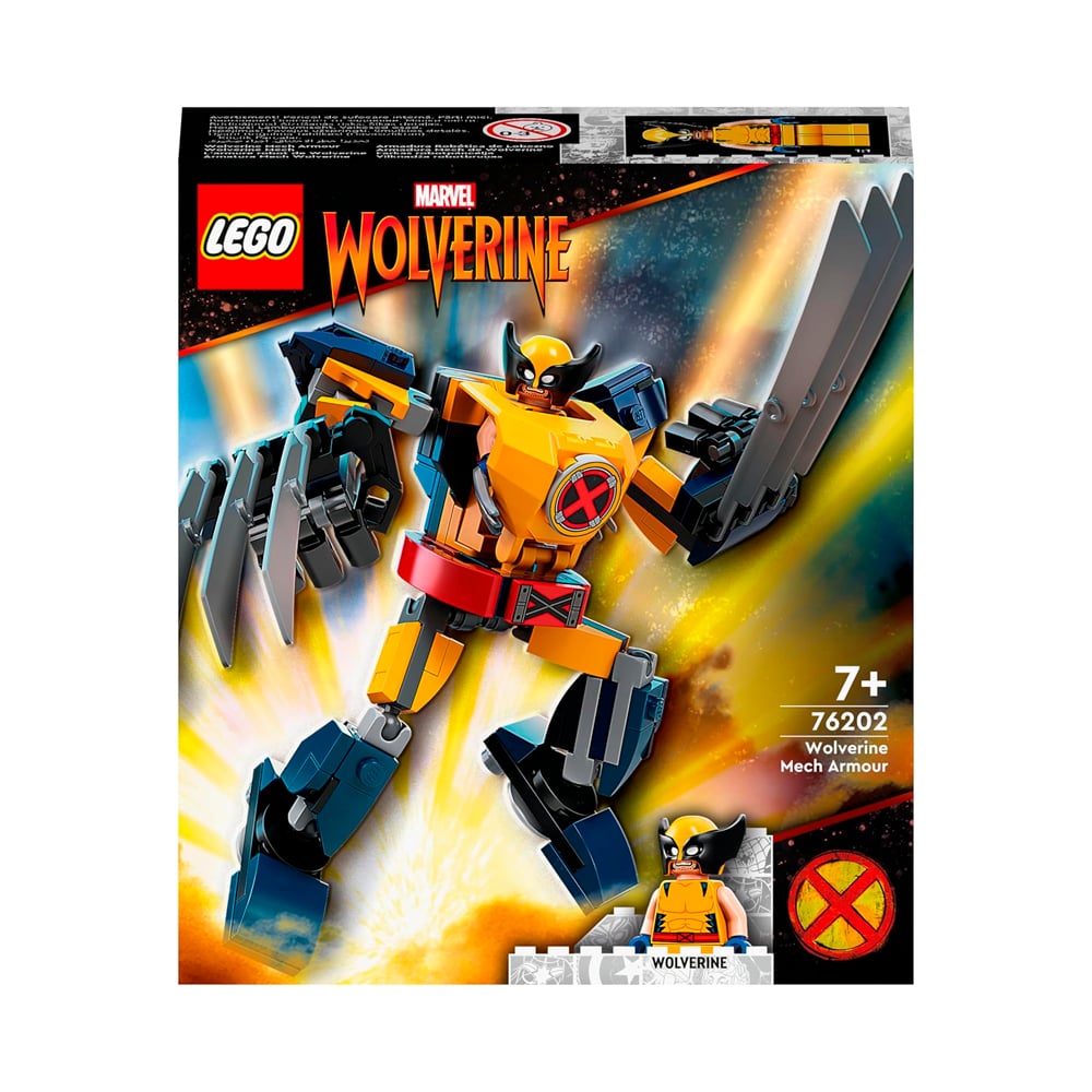 LEGO MARVEL WOLVERINE MECH ARMOR 76202 - 3