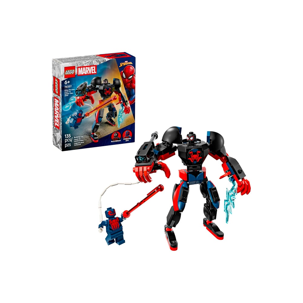 LEGO MARVEL MILES MORALES MECH VS SPIDER MAN 2099 76337 - 1