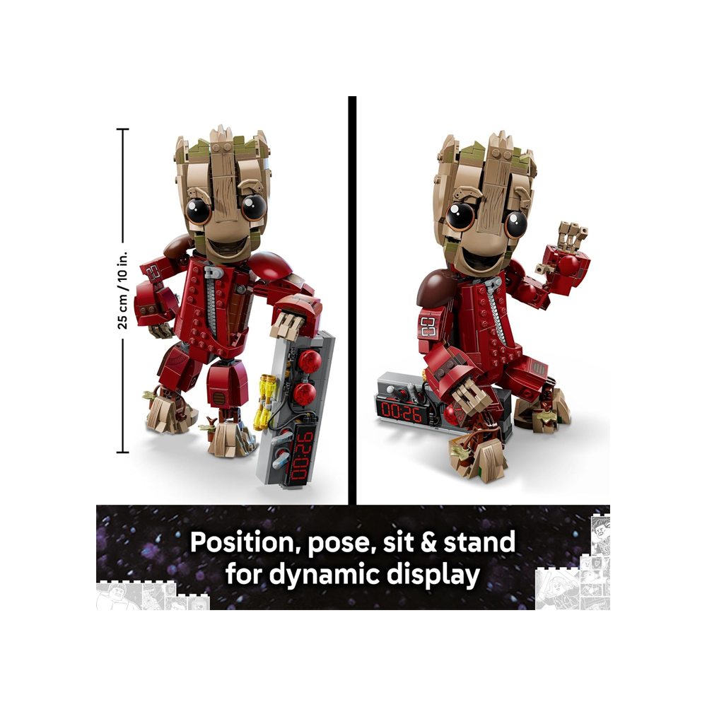 LEGO MARVEL RAVAGER JUMPSUIT GROOT 76341 - 2