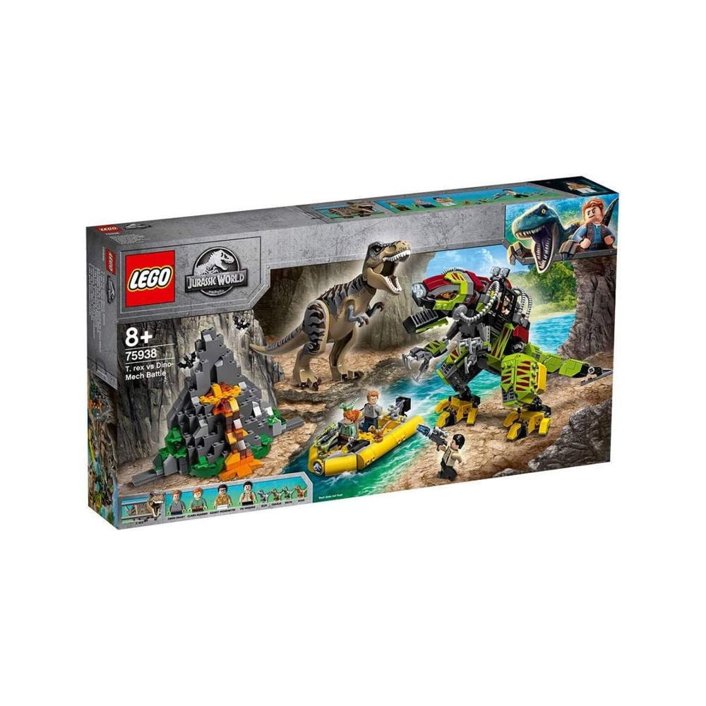 LEGO JURASSIC WORLD T REX VS DINO MECH BATTLE 75938 - 1