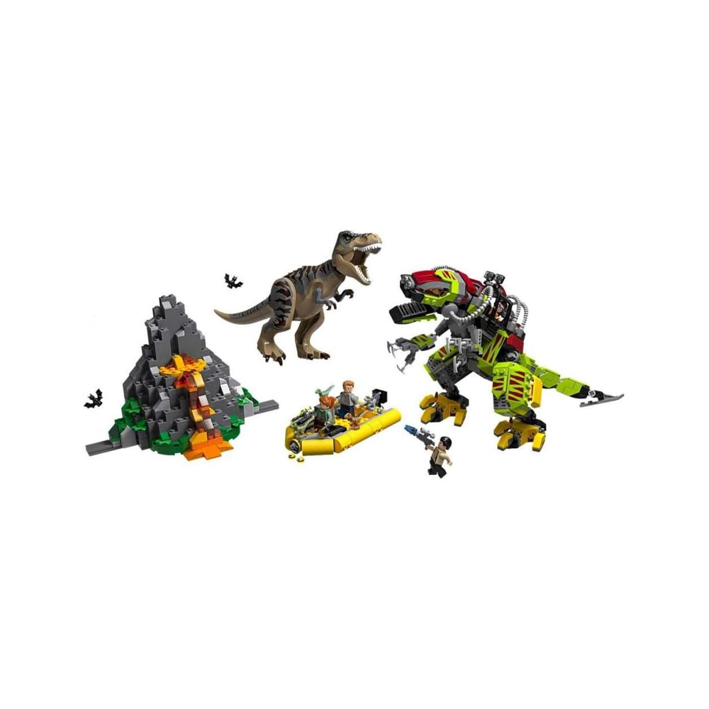 LEGO JURASSIC WORLD T REX VS DINO MECH BATTLE 75938 - 2