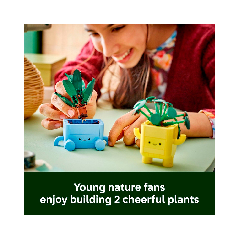 LEGO BOTANICALS HAPPY PLANTS BUILDING TOYS 10349 - 3