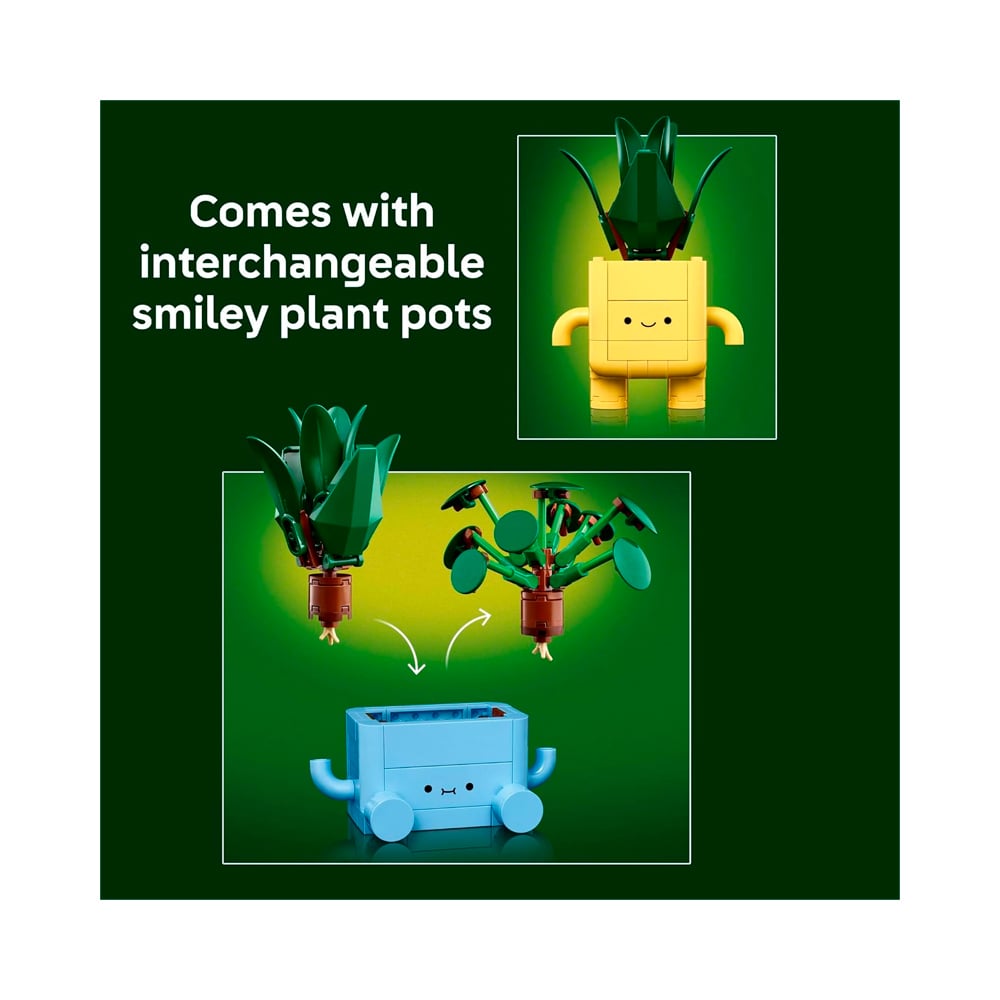 LEGO BOTANICALS HAPPY PLANTS BUILDING TOYS 10349 - 5