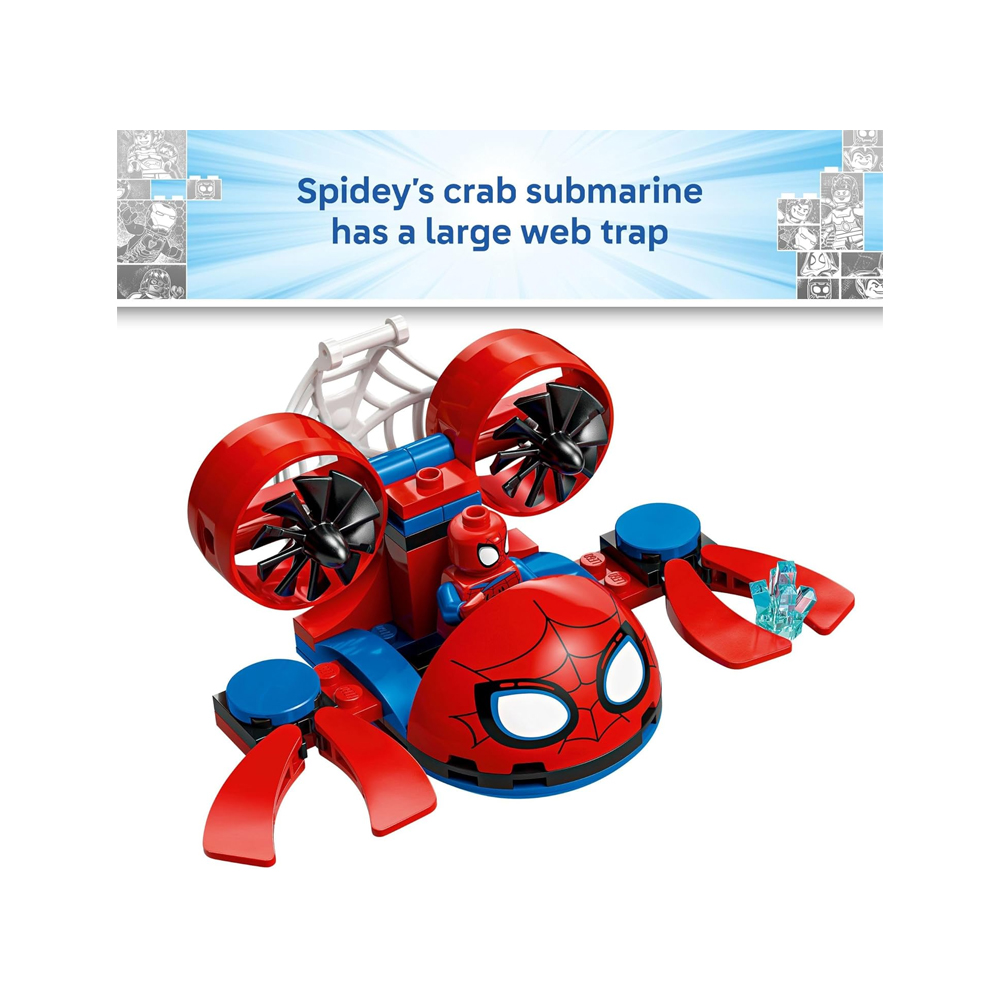 LEGO MARVEL SPIDEY UNDERWATER VEHICLES BUILDING 11207 - 5