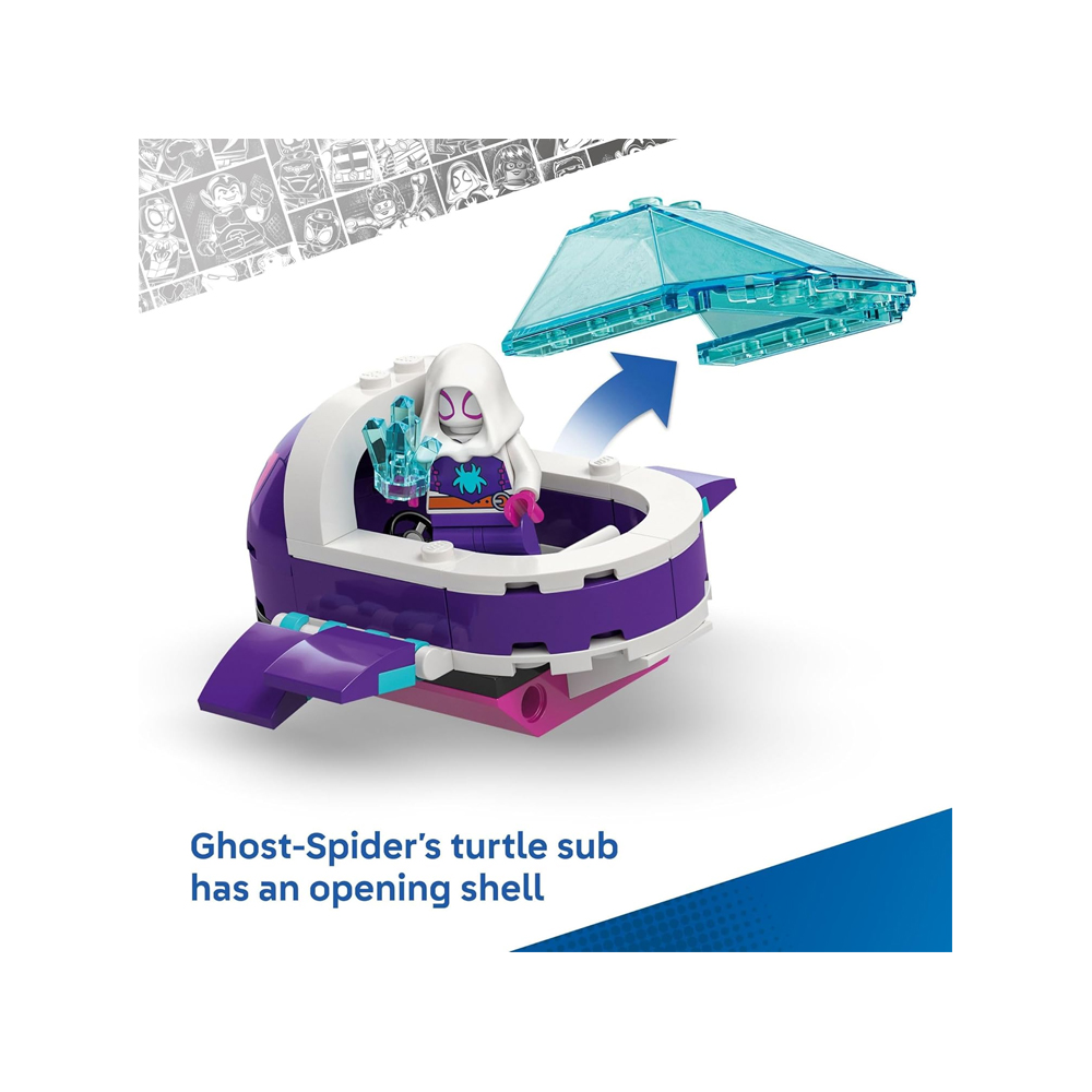 LEGO MARVEL SPIDEY UNDERWATER VEHICLES BUILDING 11207 - 6