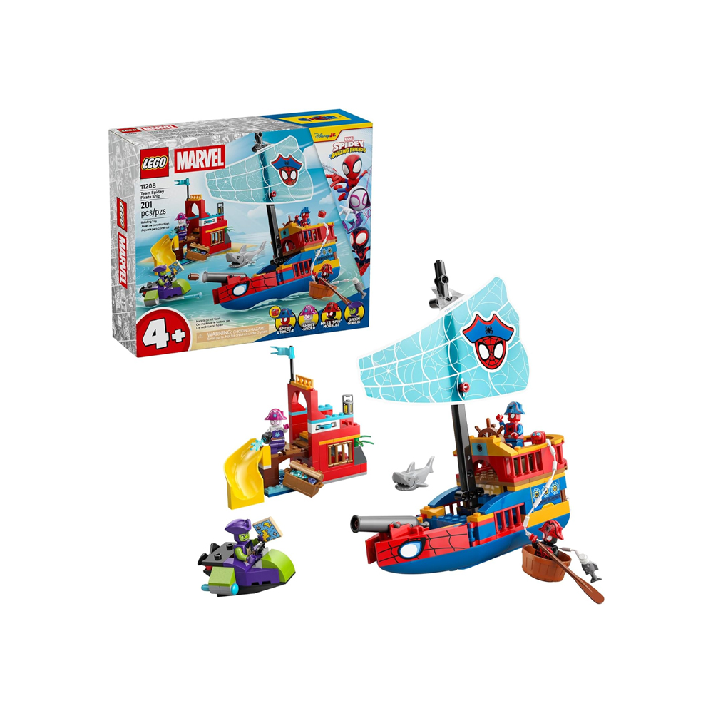 LEGO MARVEL TEAM SPIDEY PIRATE 210 PIEZAS 11208 - 1