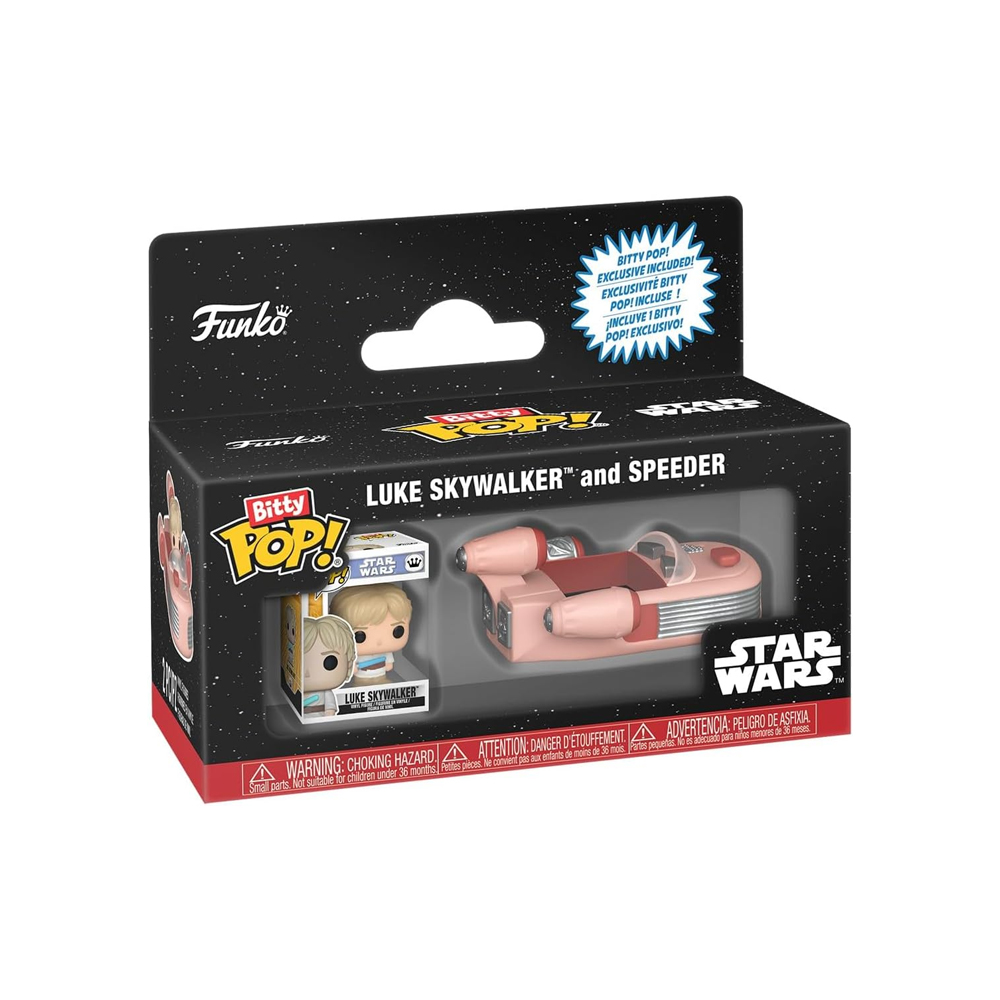 FUNKO POP BITTY RIDE STAR WARS LUKE SKYWALKER WITH SPEEDER - 5
