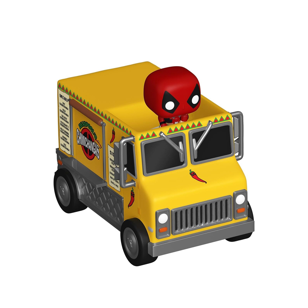 FUNKO POP BITTY RIDE MARVEL DEADPOOL WITH CHIMICHANGA TRUCK - 2