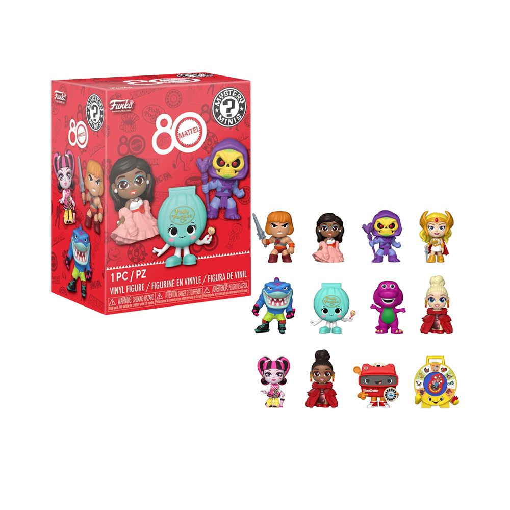 FUNKO MYSTERY MINIS RETRO TOYS 80 ANIVERSARIO MATTEL - 1