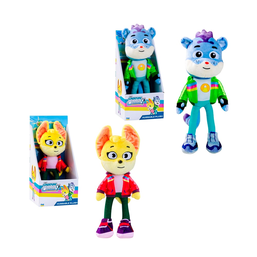 PMI DETECTIVES ANIMALES PELUCHES KIT SAM 24 CM SET - 1