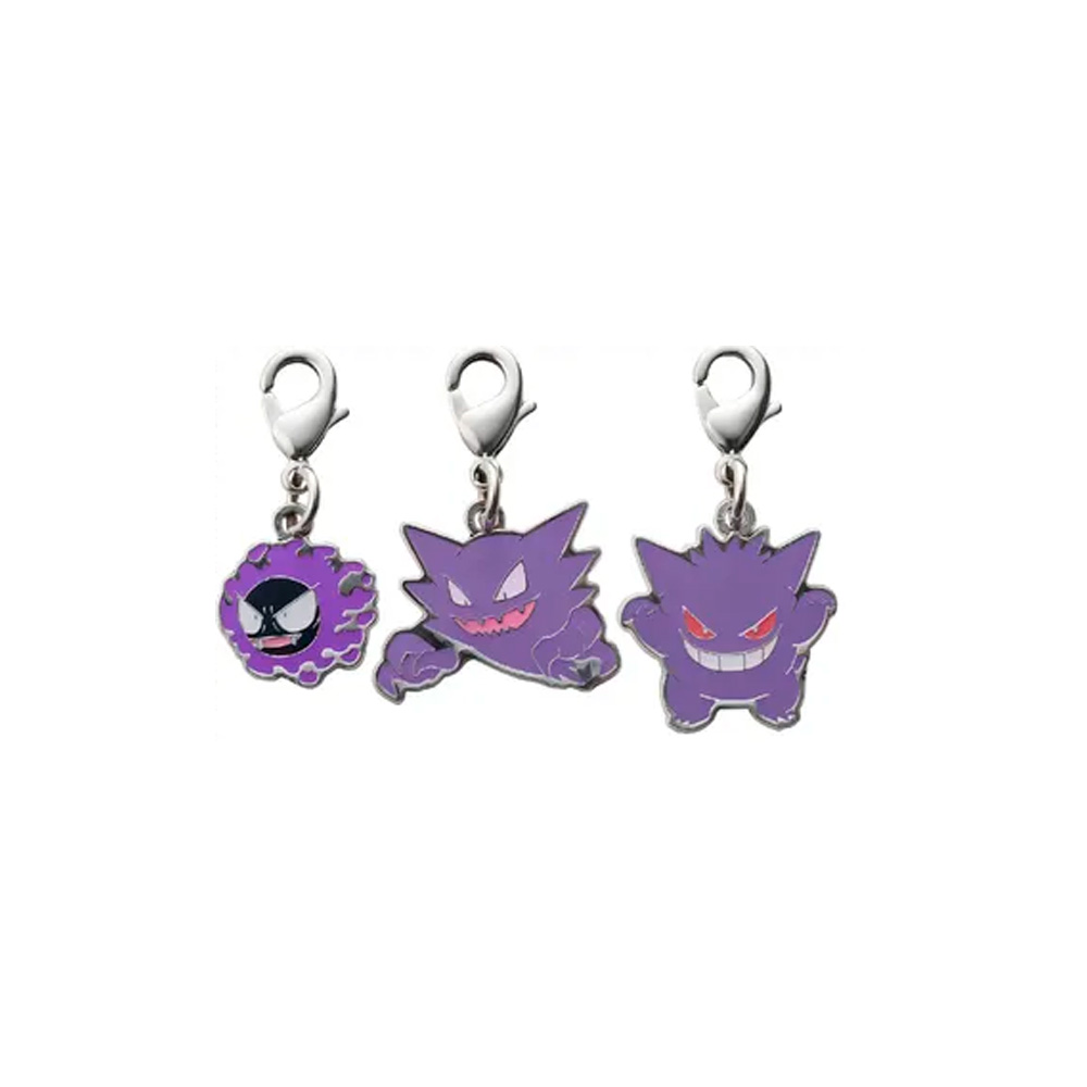 POKEMON CENTER LLAVERO METAL SET GENGAR - 1