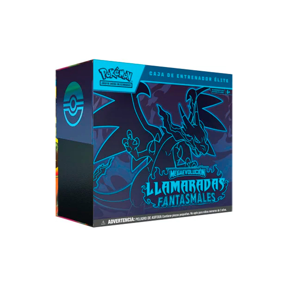 POKEMON TCG ELITE TRAINER BOX LLAMARADAS FANTASMALES ESPAÑOL - 4