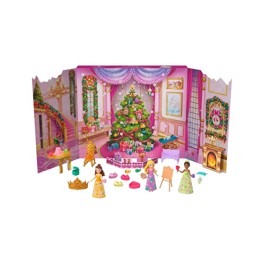 MATTEL DISNEY PRINCESS DOLL ADVENT CALENDAR AMAZON EXCLUSIVO - 1