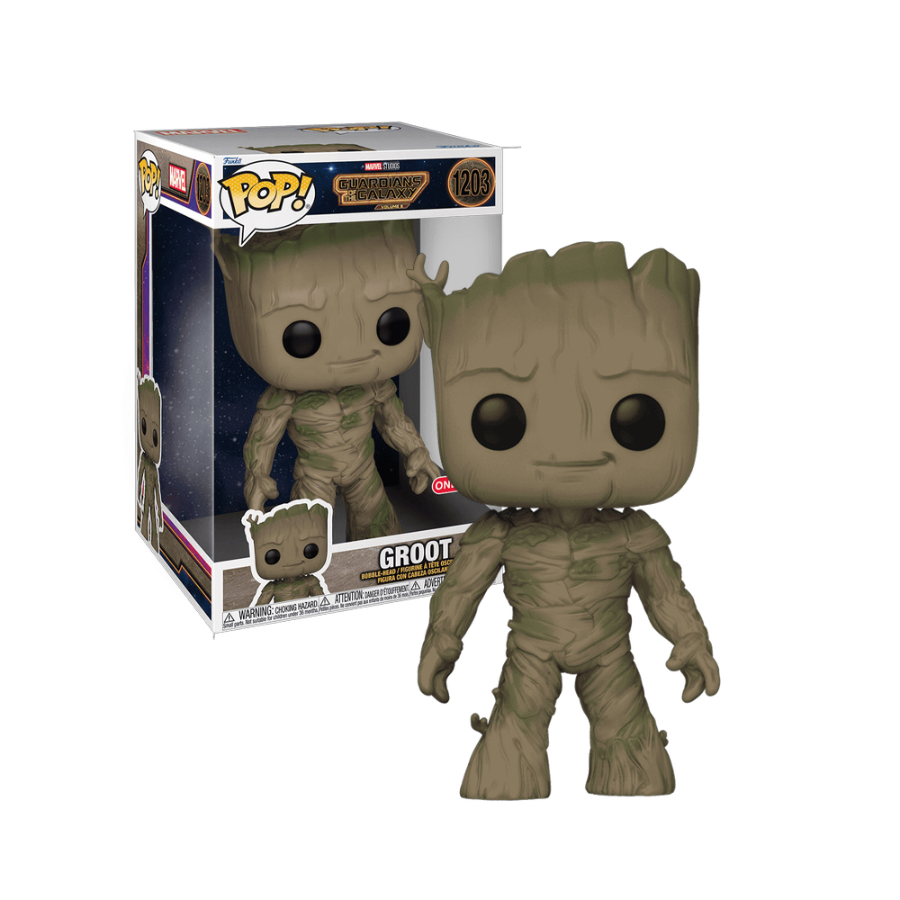 FUNKO POP JUMBO GUARDIANS OF THE GALAXY VOLUME 3 GROOT - 1