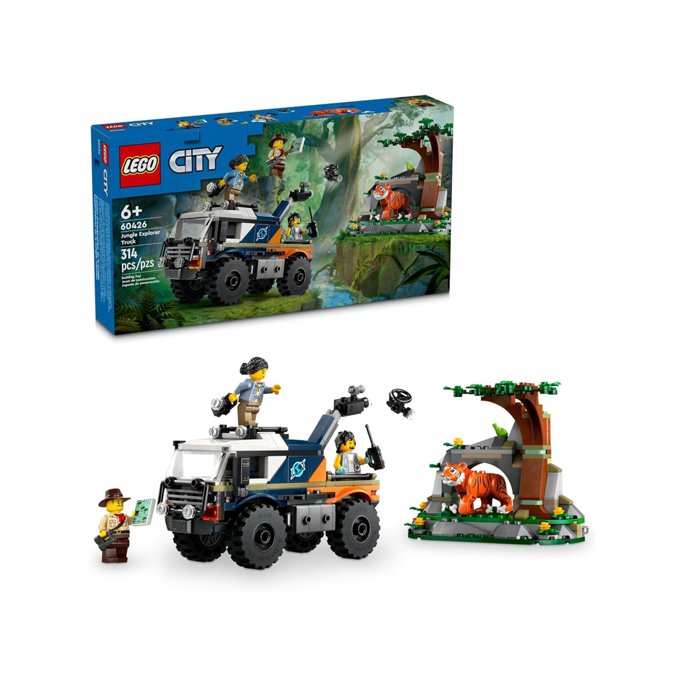 LEGO CITY JUNGLE EXPLORER OFF ROAD TRUCK 60426 - 1