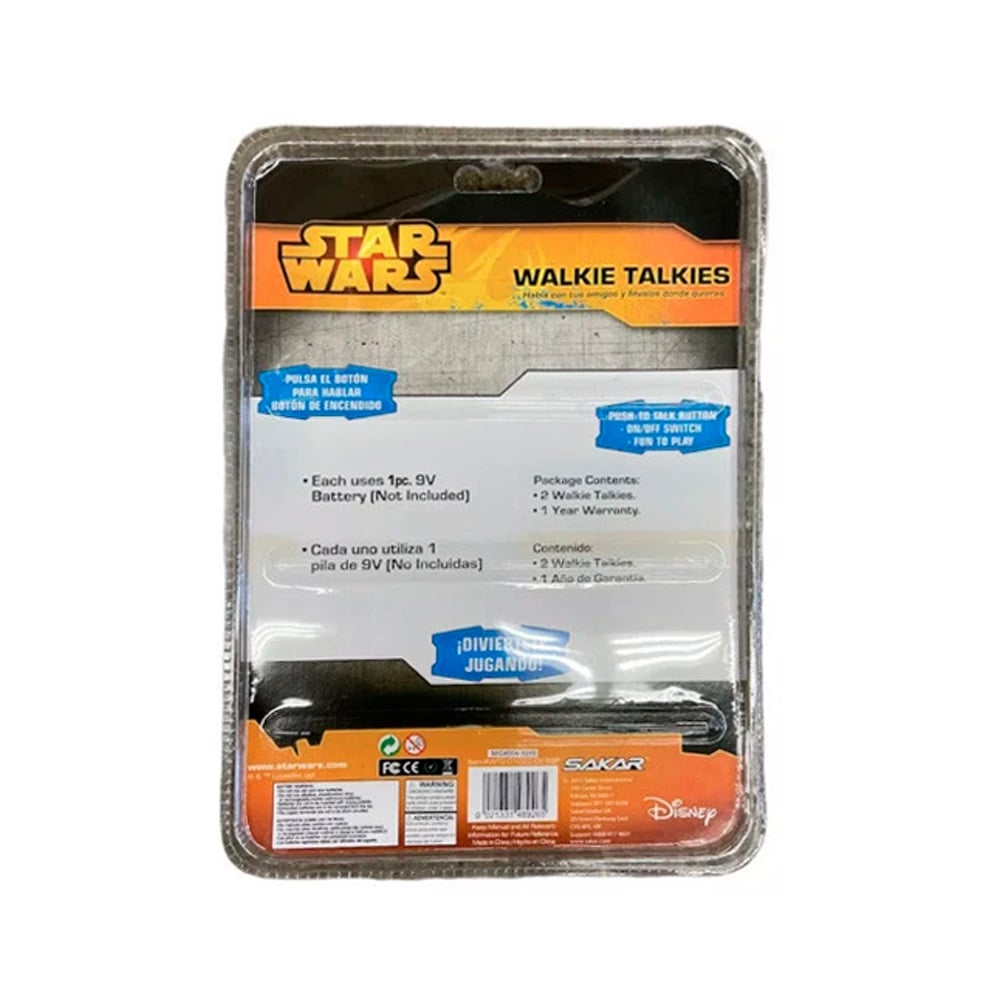 STAR WARS WALKIE TALKIE SET DARTH VADER - 2