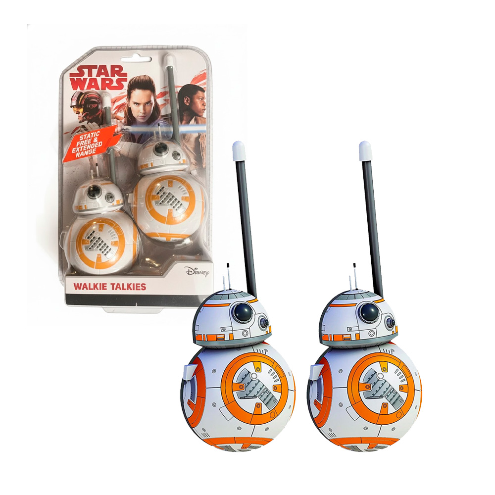 DISNEY STAR WARS WALKIE TALKIES STATIC FREE EXTENDED - 1