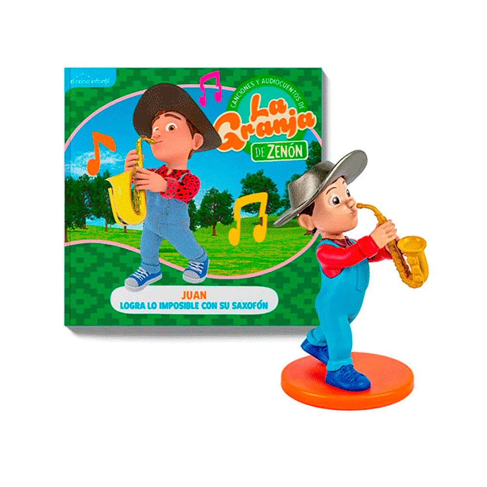 GRANJA DE ZENON FIGURA JUAN INCLUYE LIBRO - 1