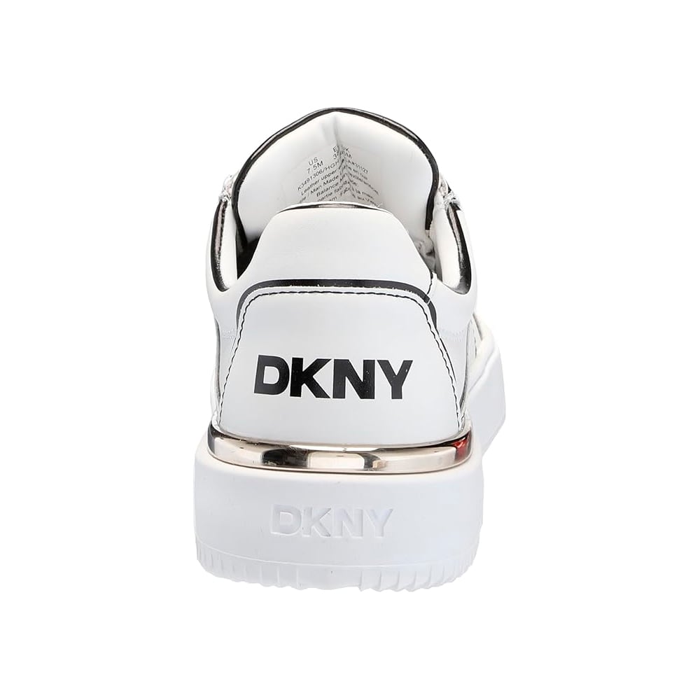 ZAPATILLA DKNY BAYLOR BLACK WHITE DAMA TALLA 5 - 4