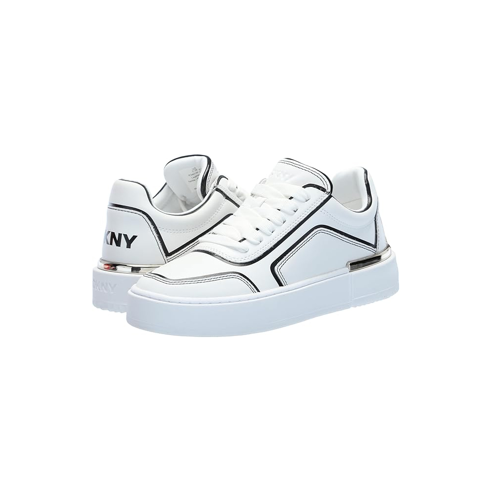 ZAPATILLA DKNY BAYLOR BLACK WHITE DAMA TALLA 5 5 - 6
