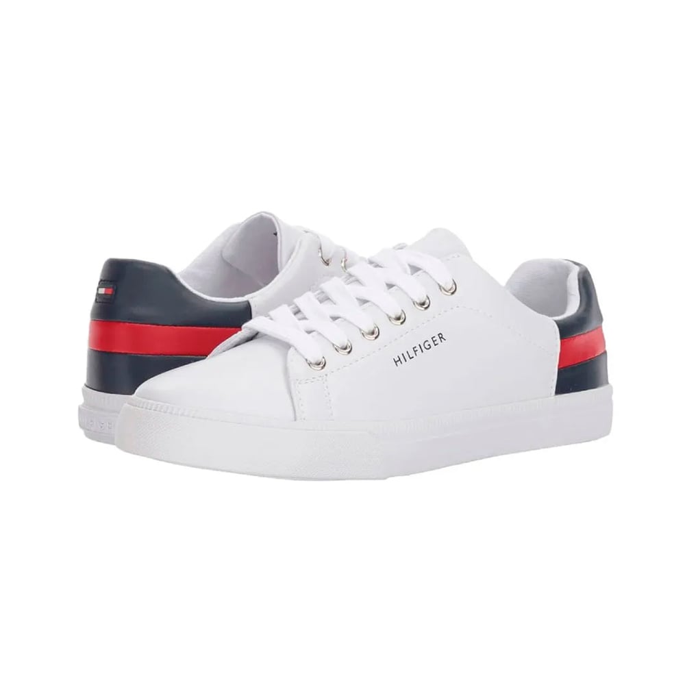 ZAPATILLA TOMMY HILFIGER DAMA LADDIN WHITE TALLA 6 - 1