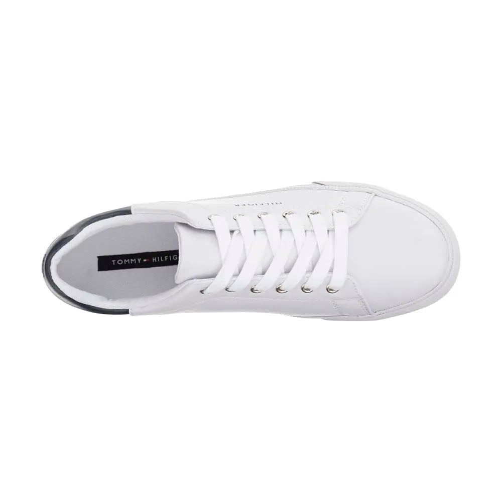 ZAPATILLA TOMMY HILFIGER DAMA LADDIN WHITE TALLA 6 - 3
