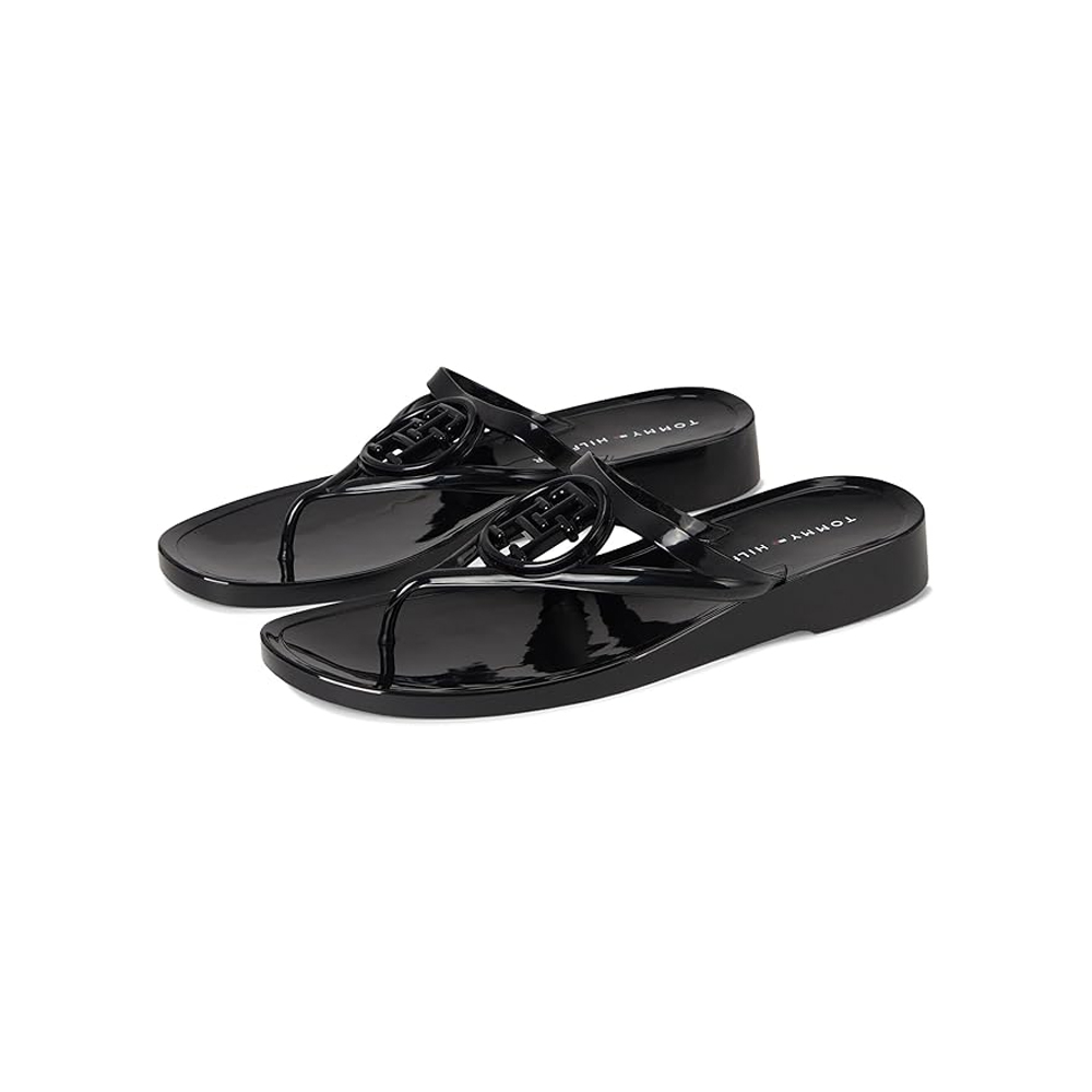 SANDALIA TOMMY HILFIGER DAMA VEDNA BLACK TALLA 5 - 6