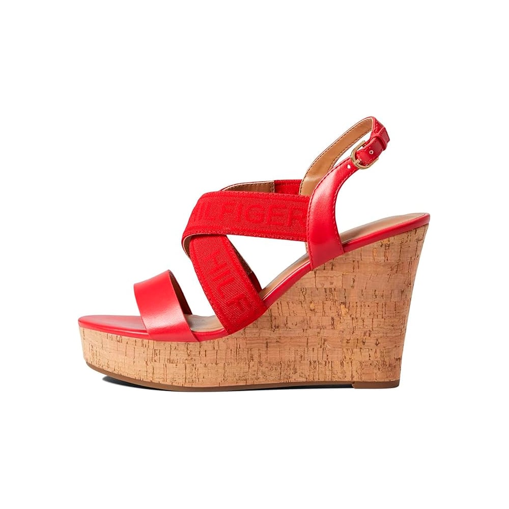 SANDALIA TOMMY HILFIGER KEZNO DAMA RED TALLA 8 5 - 5