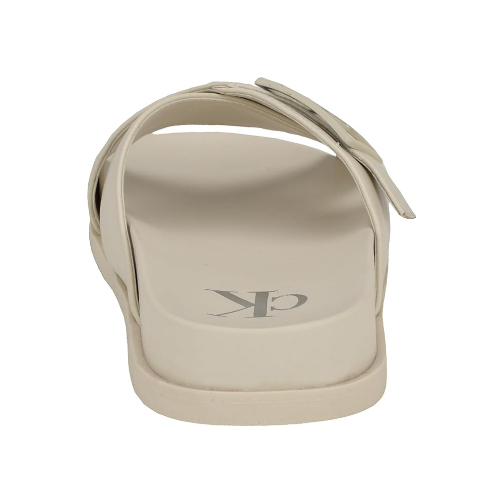 SANDALIA CALVIN KLEIN DAMA EANDRIA IVORY TALLA 5 - 4