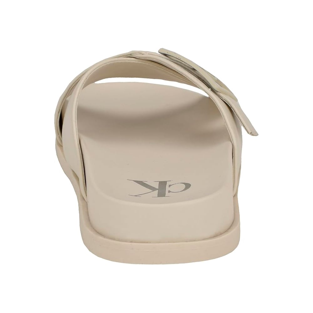 SANDALIA CALVIN KLEIN DAMA EANDRIA IVORY TALLA 5 5 - 4