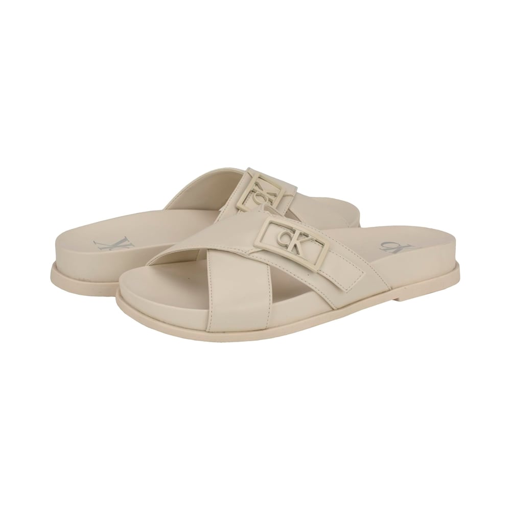 SANDALIA CALVIN KLEIN DAMA EANDRIA IVORY TALLA 5 5 - 6