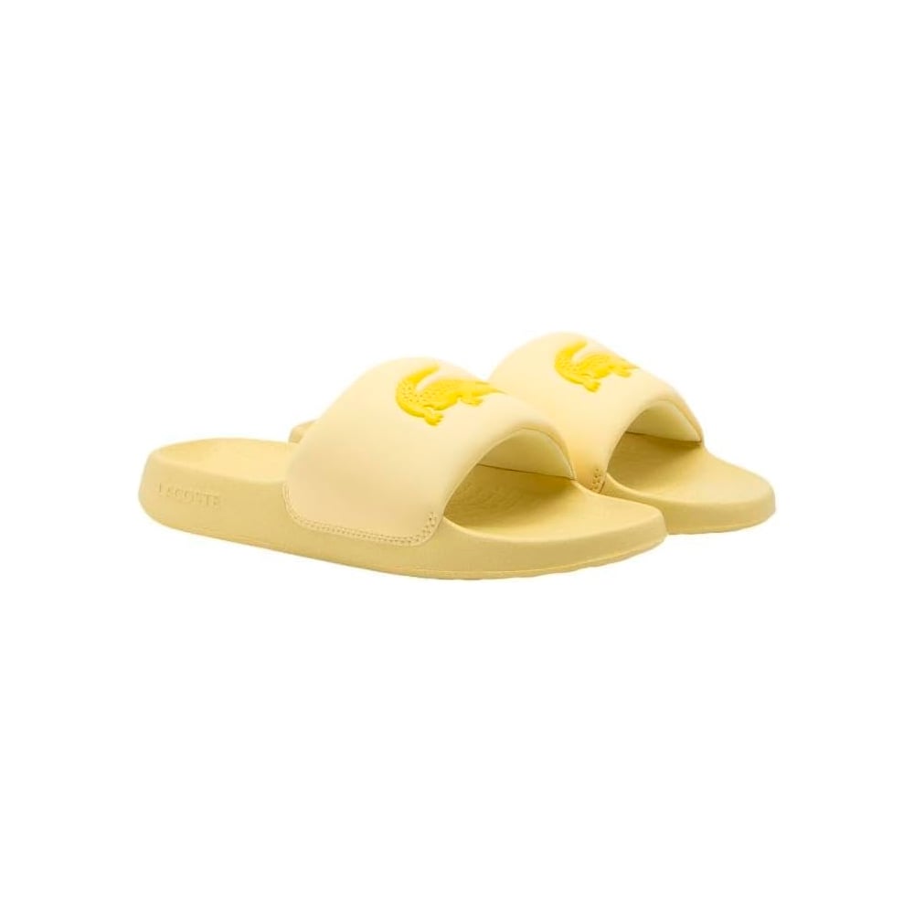 SANDALIAS LACOSTE FRAISIER Y CROCO DAMA YELLOW TALLA 6 - 1