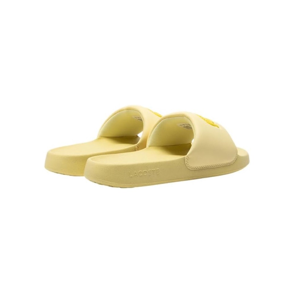 SANDALIAS LACOSTE FRAISIER Y CROCO DAMA YELLOW TALLA 6 - 4