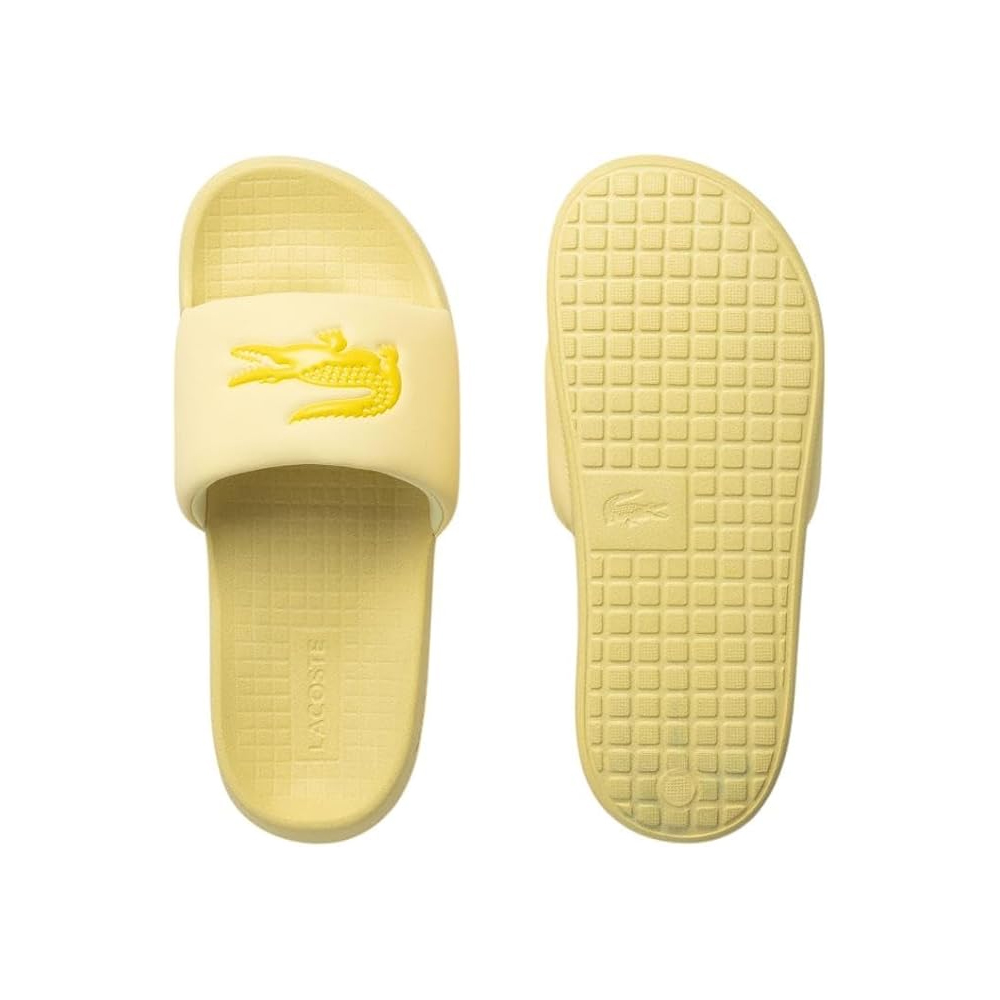 SANDALIAS LACOSTE FRAISIER Y CROCO DAMA YELLOW TALLA 6 - 5