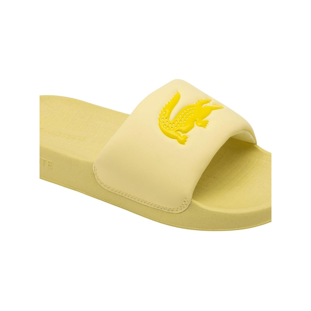 SANDALIAS LACOSTE FRAISIER Y CROCO DAMA YELLOW TALLA 6 - 6