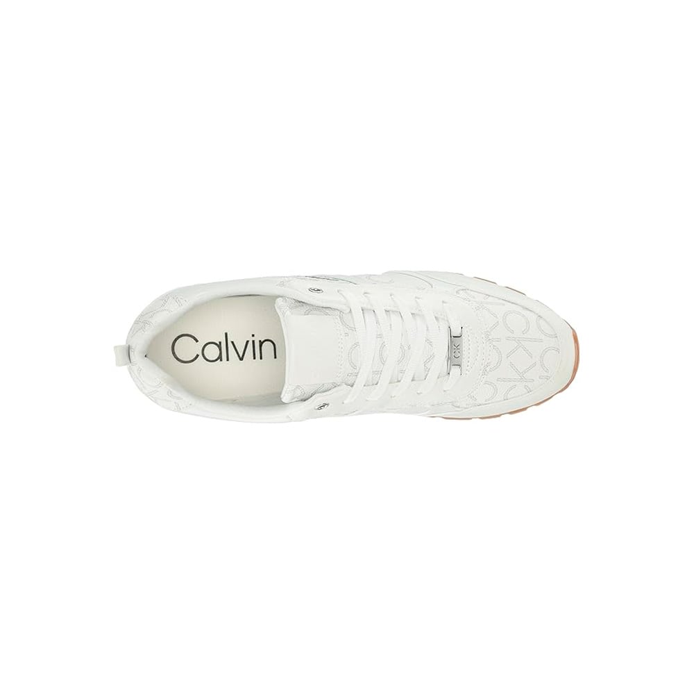 ZAPATILLA CALVIN KLEIN DAMA CARLLA WHITE TALLA 5 - 3