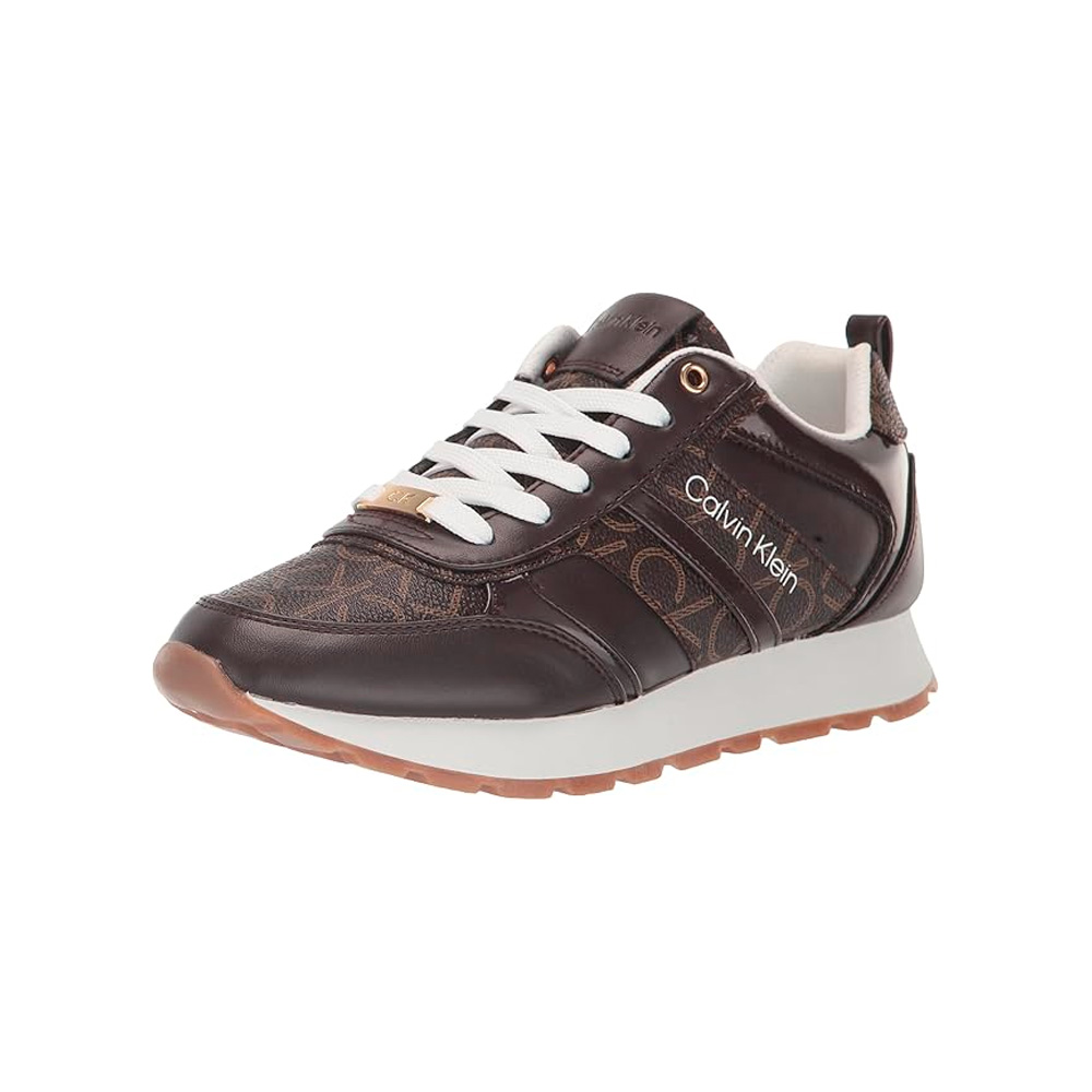 ZAPATILLA CALVIN KLEIN DAMA CARLLA BROWN TALLA 5 - 1