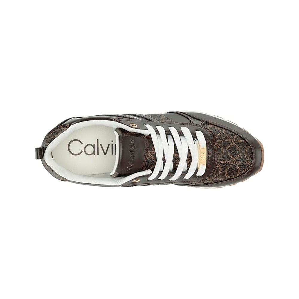 ZAPATILLA CALVIN KLEIN DAMA CARLLA BROWN TALLA 6 - 3