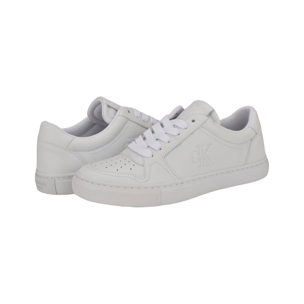 ZAPATILLA CALVIN KLEIN DAMA CORHA WHITE TALLA 5 - 6