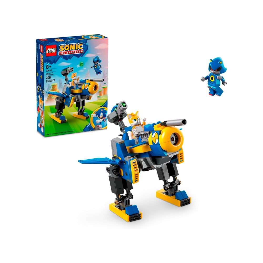 LEGO SONIC THE HEDGEHOG CYCLONE VS METAL SONIC 77002 - 1