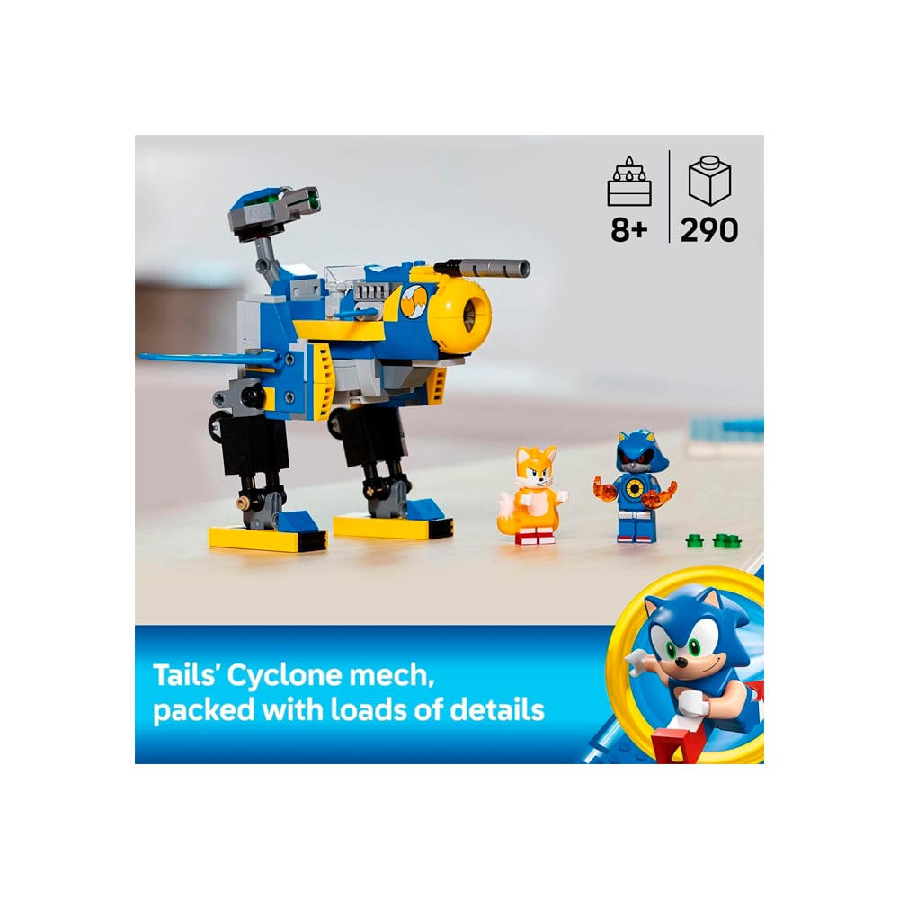 LEGO SONIC THE HEDGEHOG CYCLONE VS METAL SONIC 77002 - 2