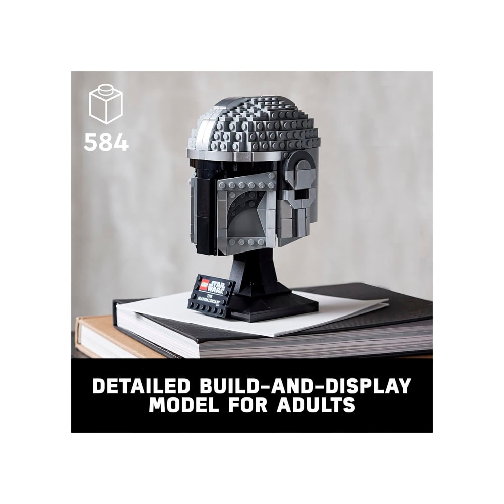 LEGO STAR WARS THE MANDALORIAN HELMET 75328 - 2