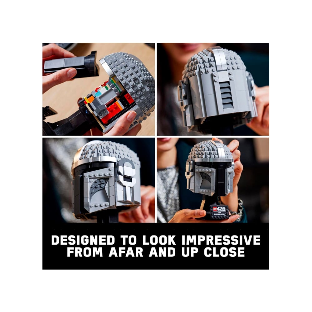 LEGO STAR WARS THE MANDALORIAN HELMET 75328 - 3