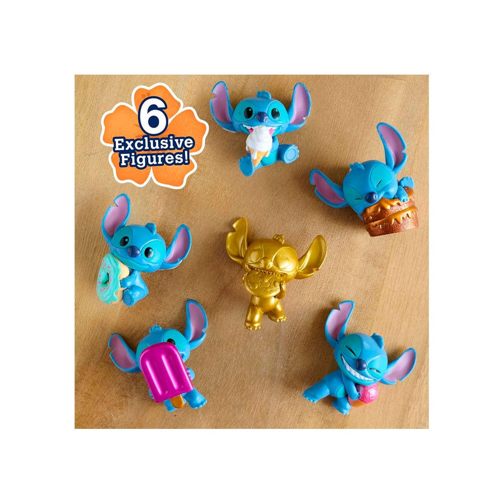 DISNEY STITCH FEED ME SET COLLECTIBLE FIGURE SET PREMIUM - 3