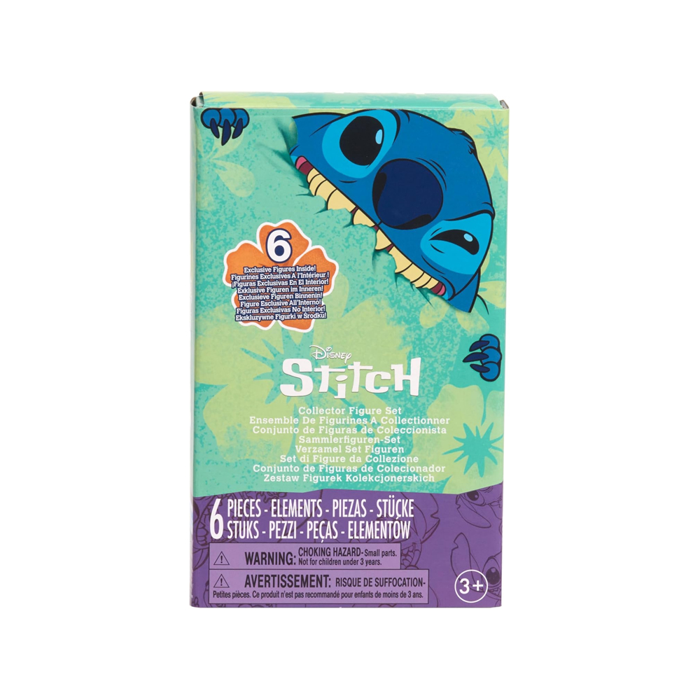 DISNEY STITCH FEED ME SET COLLECTIBLE FIGURE SET PREMIUM - 6