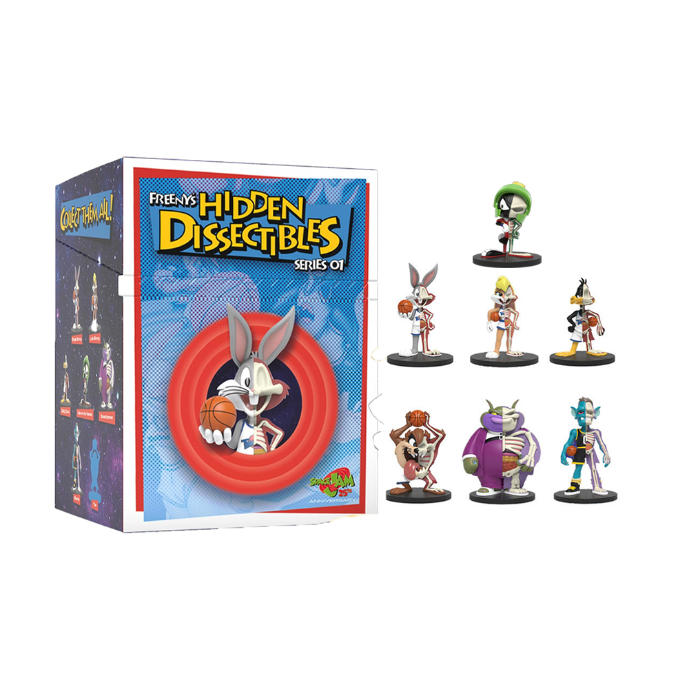 SPACE JAM MIGHTY JAXX FREENYS HIDDEN DISSECTIBLES SERIES 01 - 4